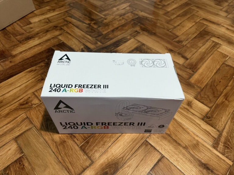Arctic Liquid Freezer III 240 AiO CPU hűtő teszt – A kistesó is erős