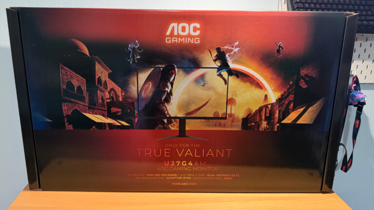 AOC U27G4XM Mini LED gamer monitor teszt – Mindent tud