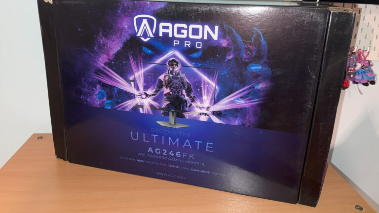 AOC AGON PRO AG246FK monitor teszt – 540 Hz bestia