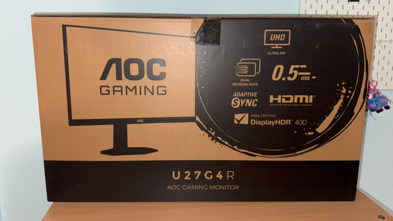 AOC GAMING U27G4R monitor teszt