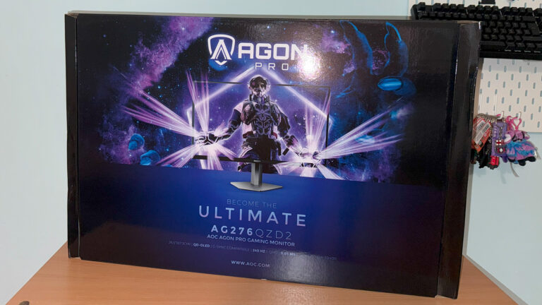 AOC AGON PRO AG276QZD2 monitor teszt