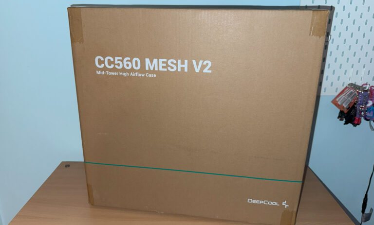DeepCool CC560 Mesh V2 gépház teszt – Szellős fényáradat
