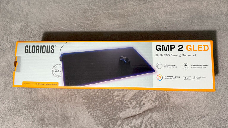 Glorious GMP 2 GLED RGB egérpad teszt