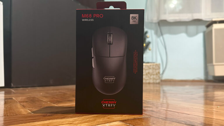 Cherry Xtrfy M68 Pro 8K Wireless egér teszt – A szimmetrikus király