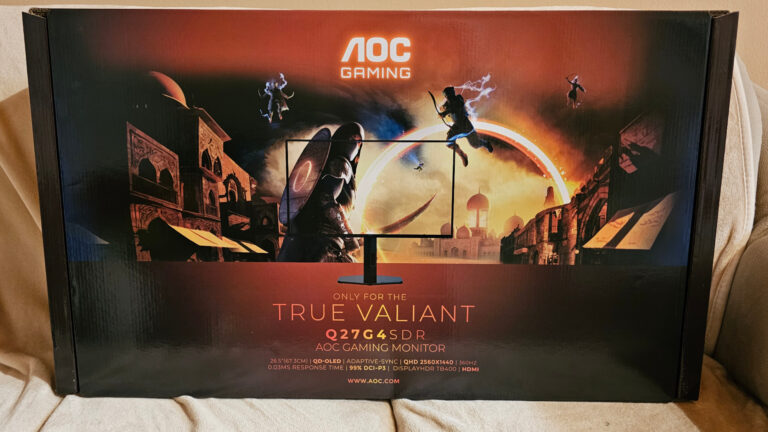AOC GAMING Q27G4SDR OLED gamer monitor teszt