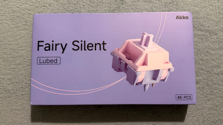 AKKO Fairy Silent kapcsolók – Hangtalan gépelés