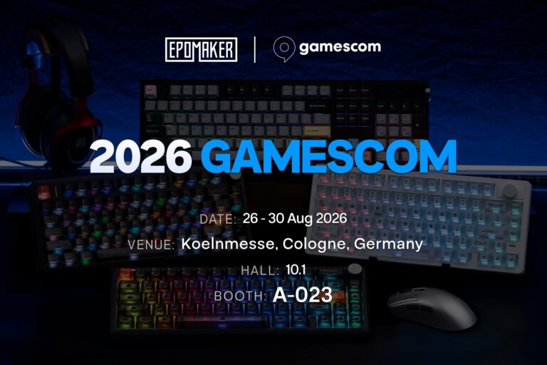 Az Epomaker is beveszi a Gamescomot: ezekkel a kütyükkel jelentkeznek